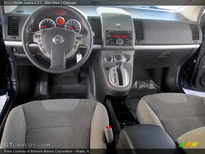 Blue Onyx / Charcoal 2012 Nissan Sentra 2.0 S