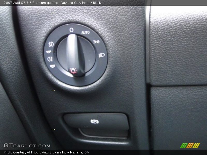 Daytona Gray Pearl / Black 2007 Audi Q7 3.6 Premium quattro