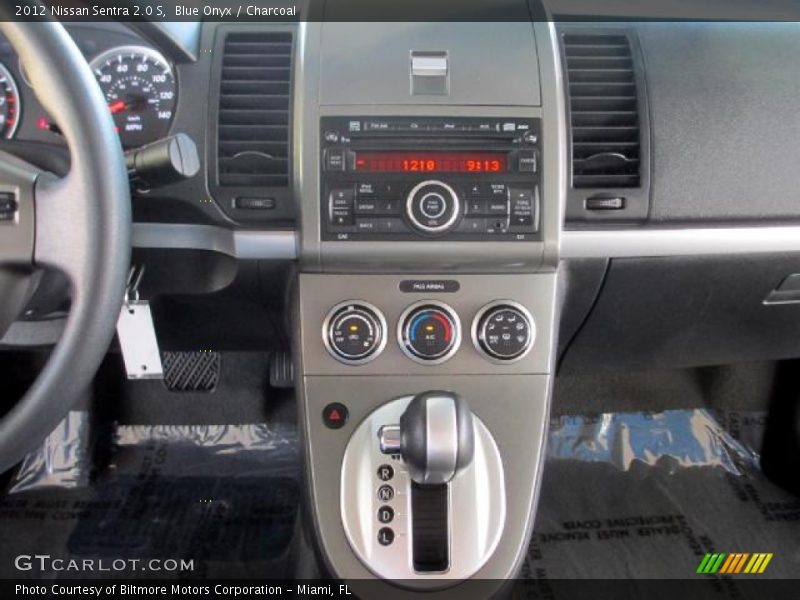 Blue Onyx / Charcoal 2012 Nissan Sentra 2.0 S