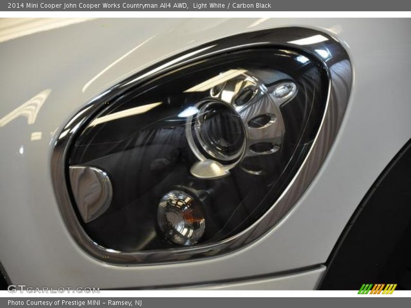 Light White / Carbon Black 2014 Mini Cooper John Cooper Works Countryman All4 AWD