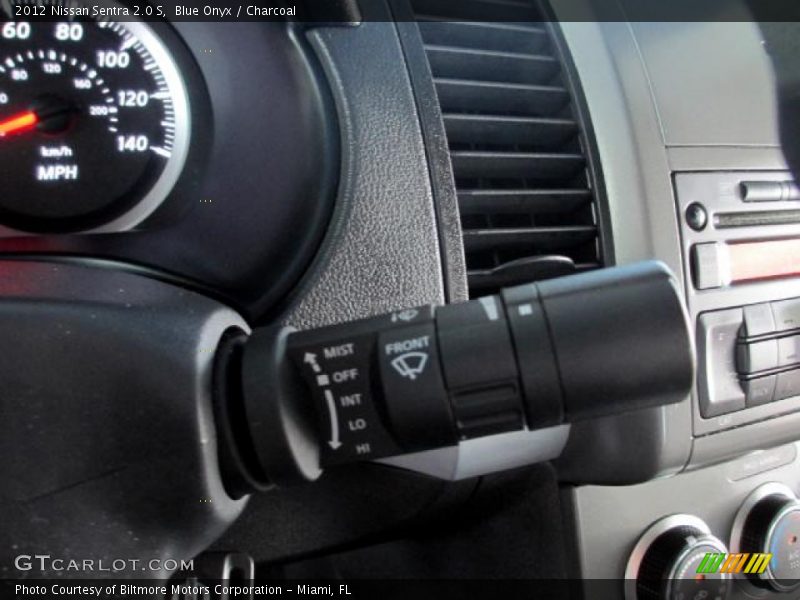 Blue Onyx / Charcoal 2012 Nissan Sentra 2.0 S