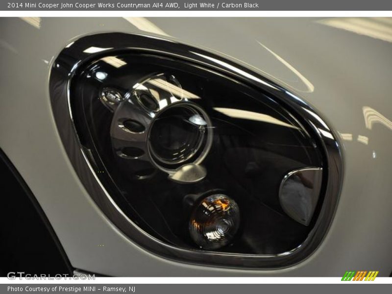 Light White / Carbon Black 2014 Mini Cooper John Cooper Works Countryman All4 AWD