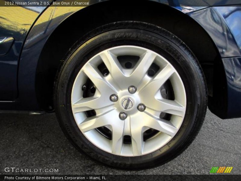 Blue Onyx / Charcoal 2012 Nissan Sentra 2.0 S
