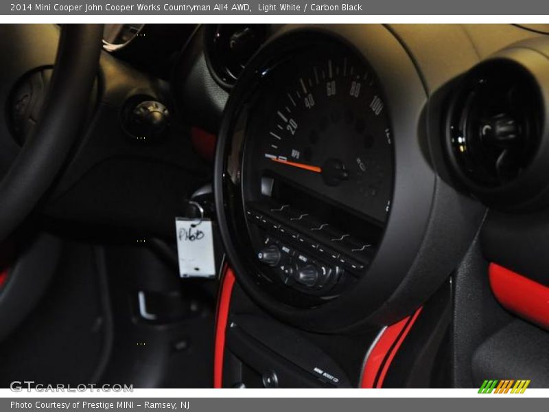 Light White / Carbon Black 2014 Mini Cooper John Cooper Works Countryman All4 AWD