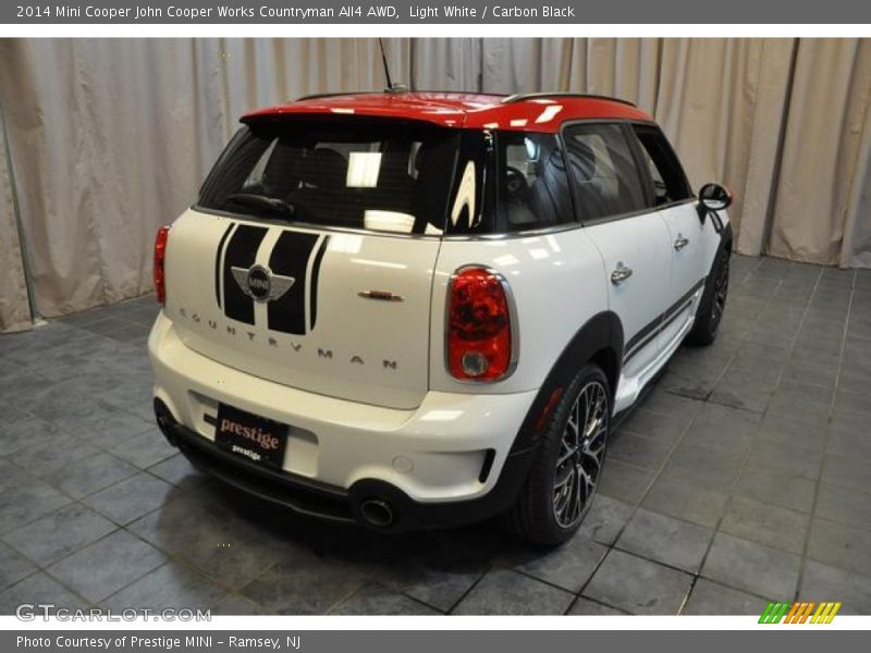 Light White / Carbon Black 2014 Mini Cooper John Cooper Works Countryman All4 AWD
