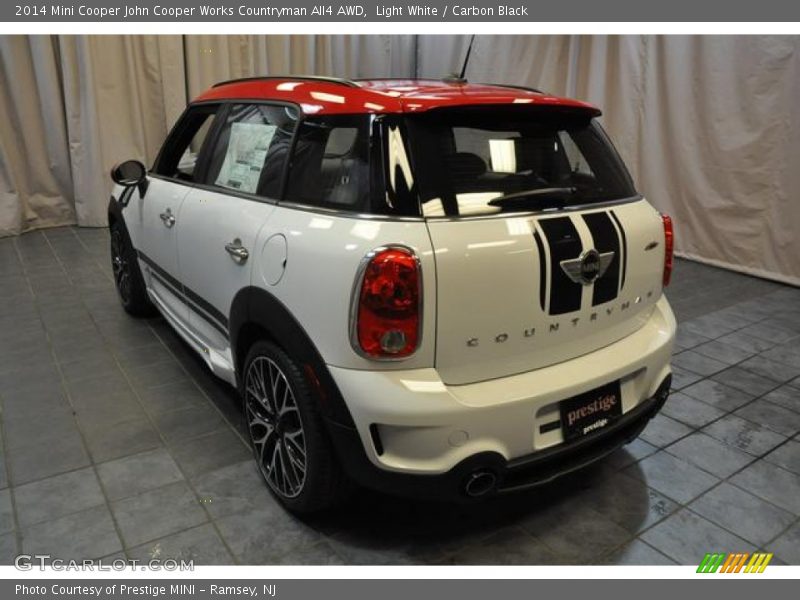 Light White / Carbon Black 2014 Mini Cooper John Cooper Works Countryman All4 AWD