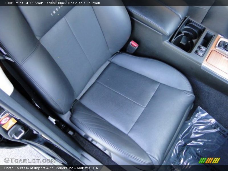 Black Obsidian / Bourbon 2006 Infiniti M 45 Sport Sedan