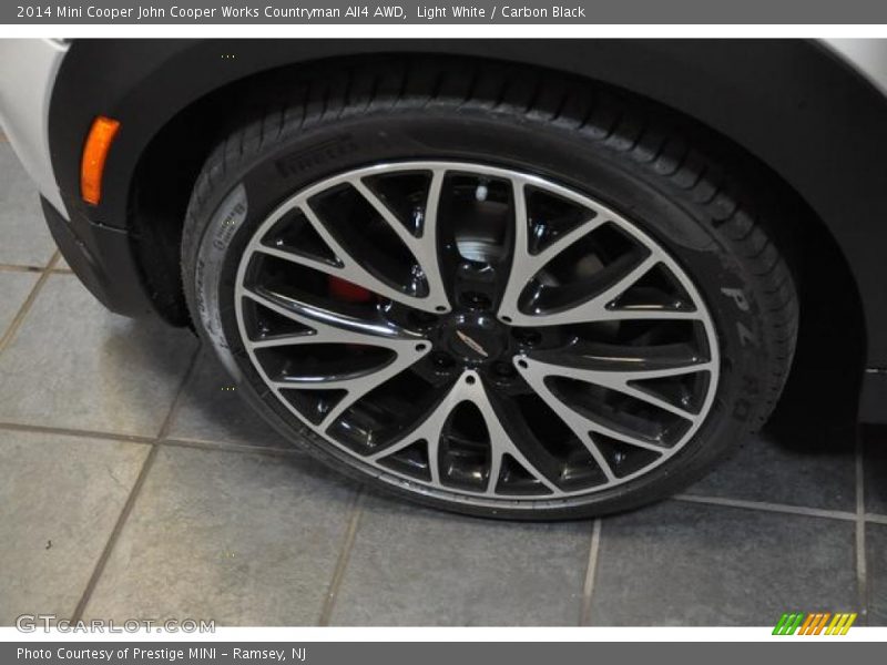 Light White / Carbon Black 2014 Mini Cooper John Cooper Works Countryman All4 AWD