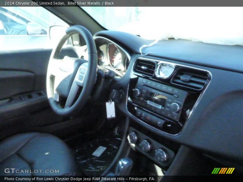 Billet Silver Metallic / Black 2014 Chrysler 200 Limited Sedan