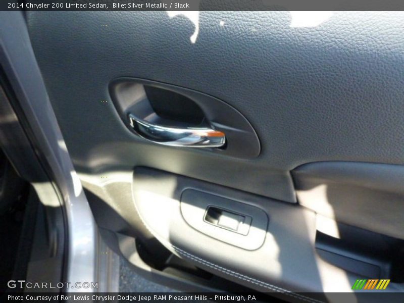 Billet Silver Metallic / Black 2014 Chrysler 200 Limited Sedan