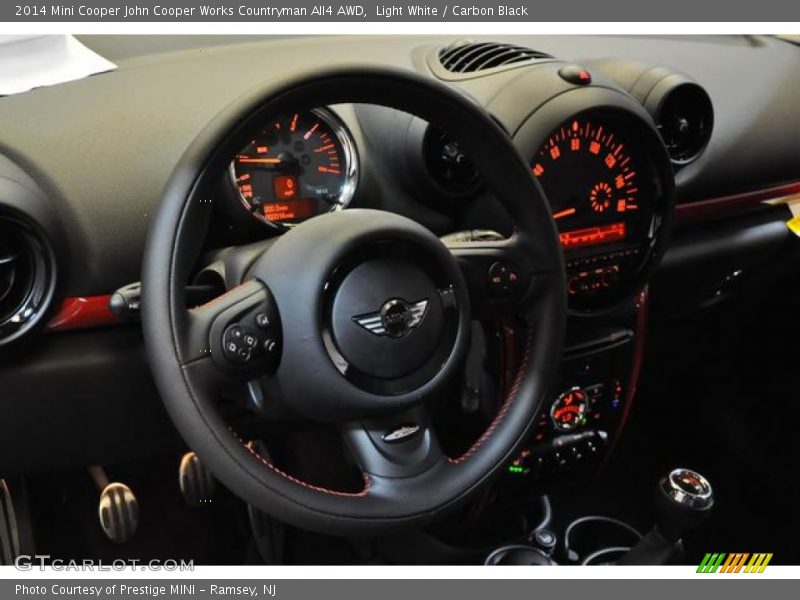 Light White / Carbon Black 2014 Mini Cooper John Cooper Works Countryman All4 AWD