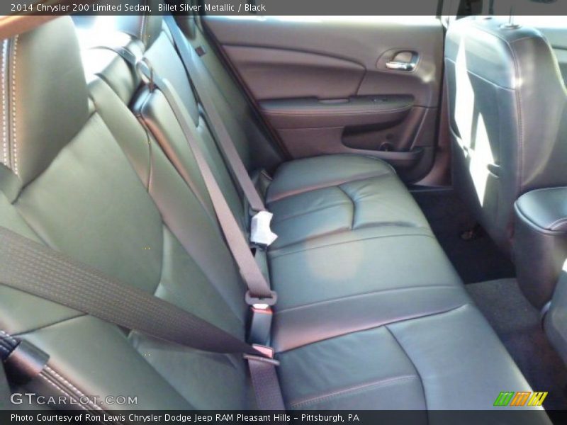 Billet Silver Metallic / Black 2014 Chrysler 200 Limited Sedan