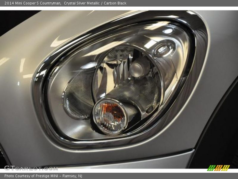 Crystal Silver Metallic / Carbon Black 2014 Mini Cooper S Countryman