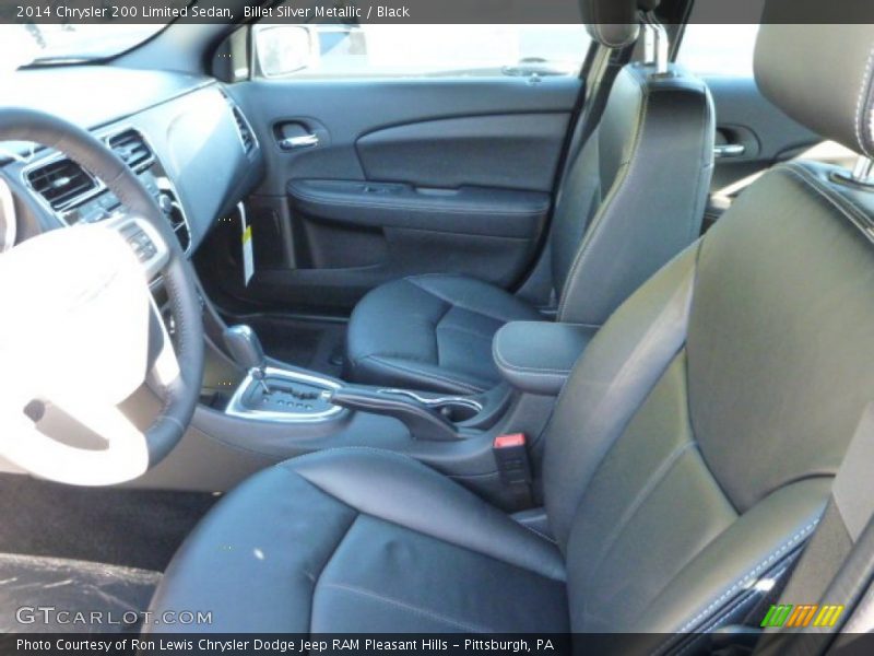 Billet Silver Metallic / Black 2014 Chrysler 200 Limited Sedan