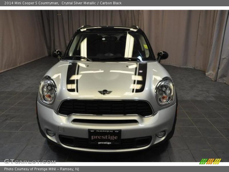 Crystal Silver Metallic / Carbon Black 2014 Mini Cooper S Countryman