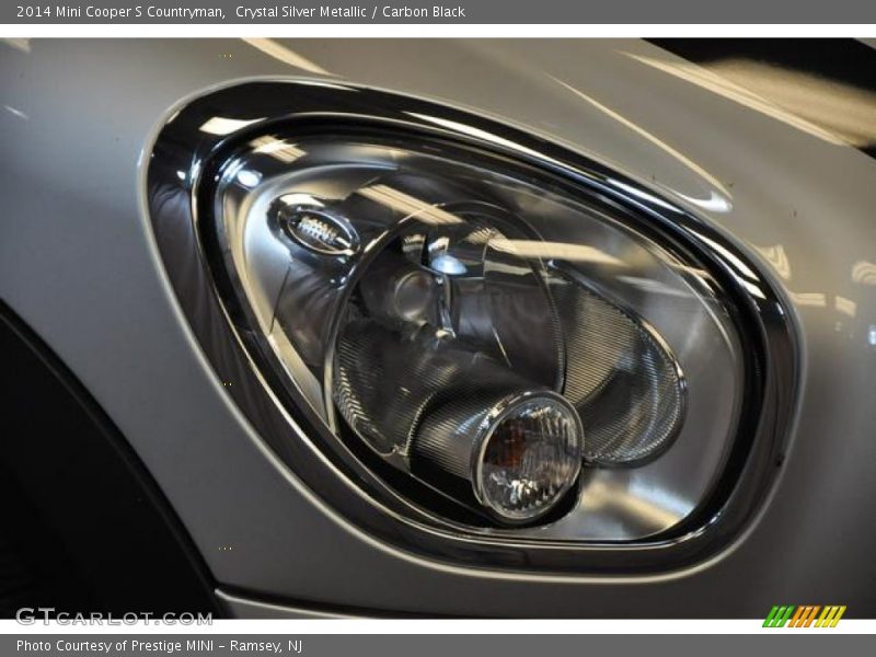 Crystal Silver Metallic / Carbon Black 2014 Mini Cooper S Countryman