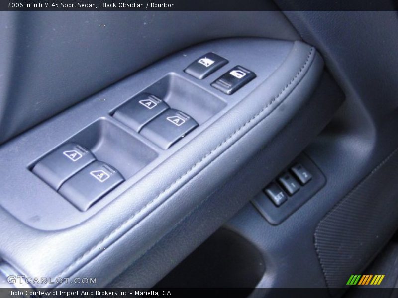 Black Obsidian / Bourbon 2006 Infiniti M 45 Sport Sedan