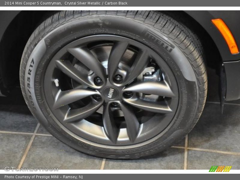 Crystal Silver Metallic / Carbon Black 2014 Mini Cooper S Countryman