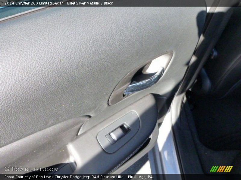 Billet Silver Metallic / Black 2014 Chrysler 200 Limited Sedan