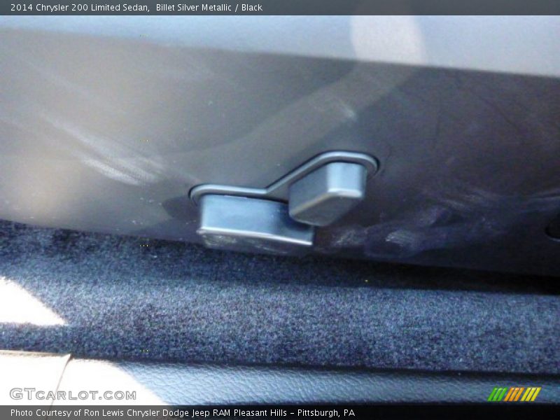 Billet Silver Metallic / Black 2014 Chrysler 200 Limited Sedan