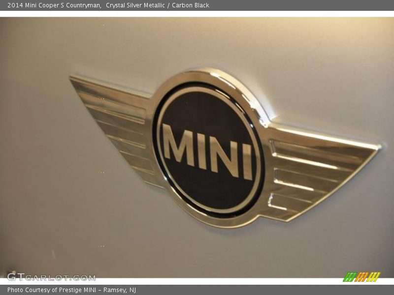 Crystal Silver Metallic / Carbon Black 2014 Mini Cooper S Countryman