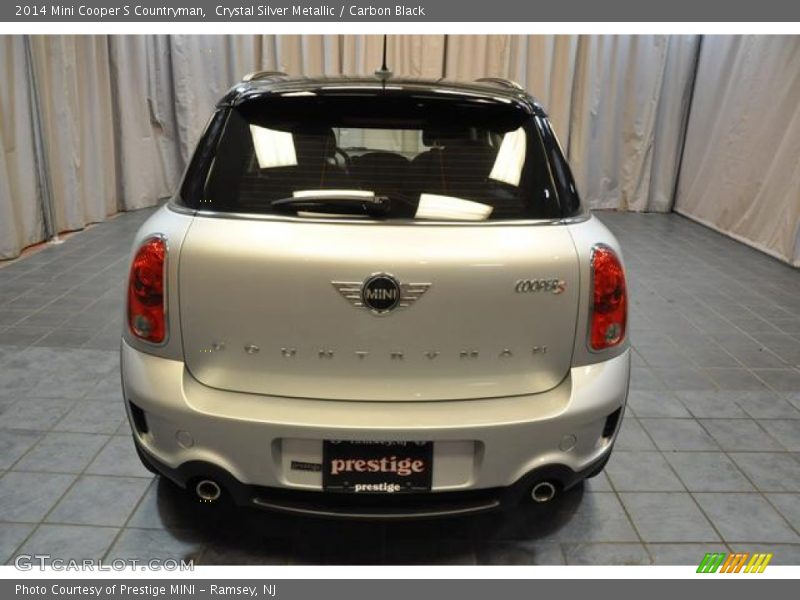Crystal Silver Metallic / Carbon Black 2014 Mini Cooper S Countryman