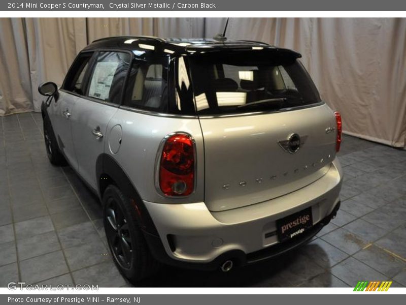 Crystal Silver Metallic / Carbon Black 2014 Mini Cooper S Countryman