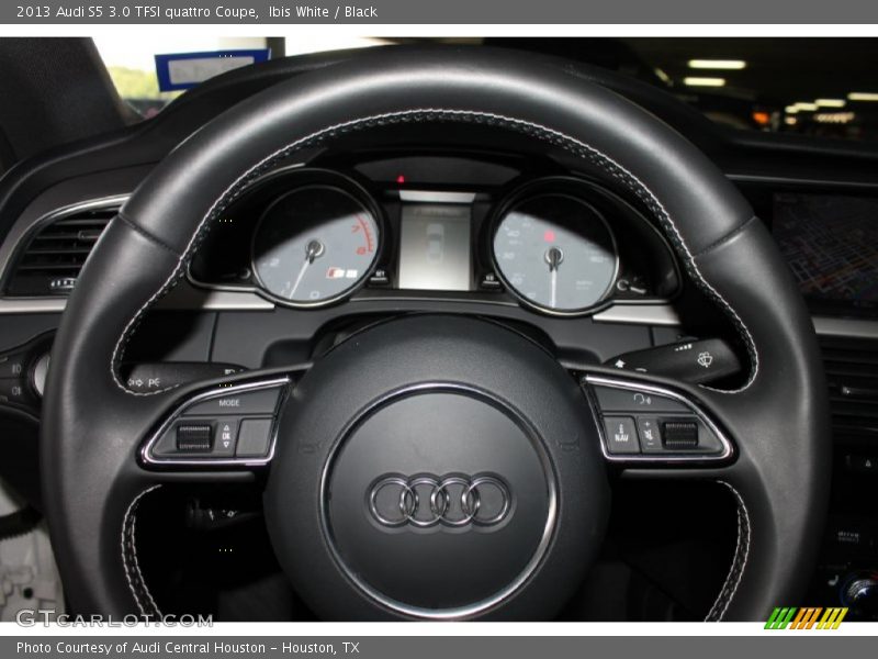 Ibis White / Black 2013 Audi S5 3.0 TFSI quattro Coupe