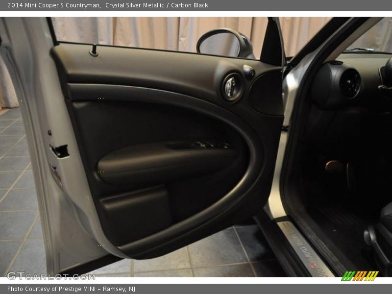 Crystal Silver Metallic / Carbon Black 2014 Mini Cooper S Countryman