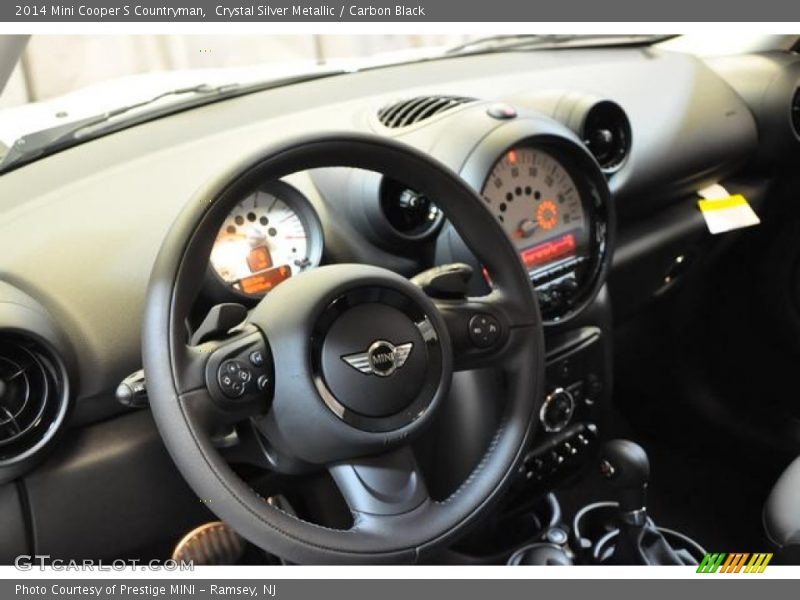 Crystal Silver Metallic / Carbon Black 2014 Mini Cooper S Countryman
