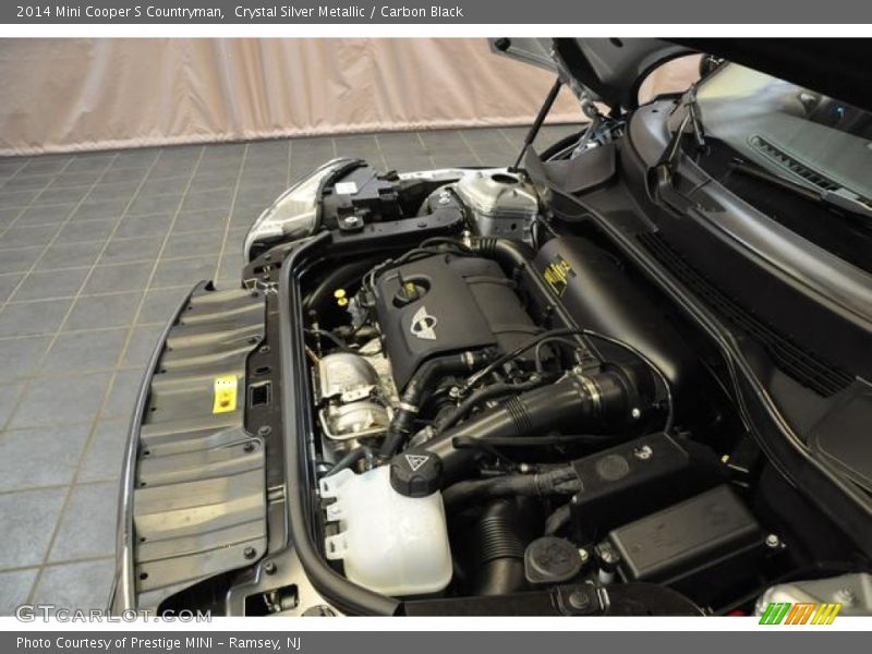 Crystal Silver Metallic / Carbon Black 2014 Mini Cooper S Countryman