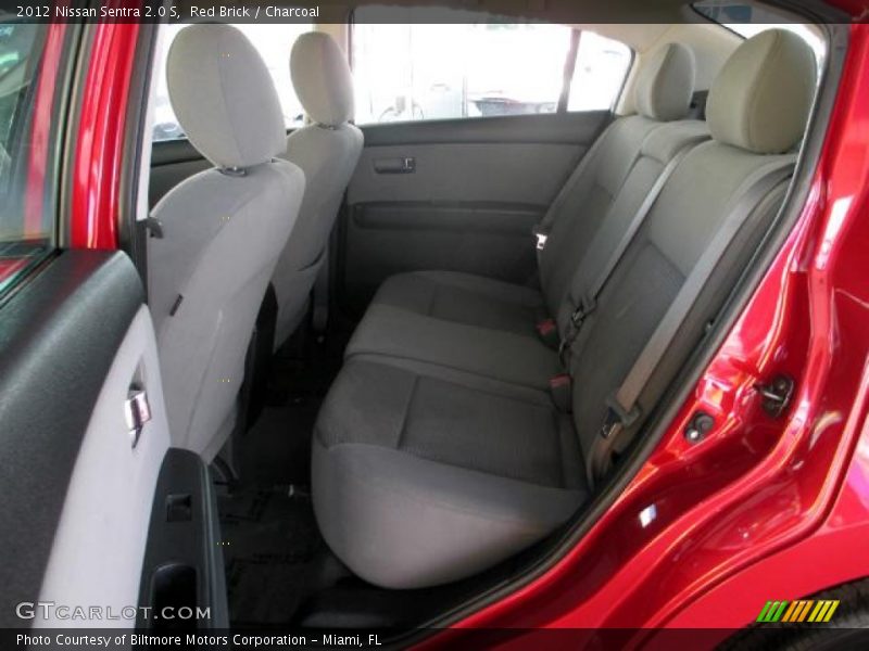 Red Brick / Charcoal 2012 Nissan Sentra 2.0 S