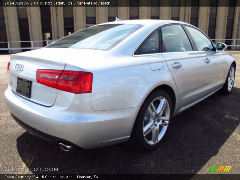 Ice Silver Metallic / Black 2014 Audi A6 2.0T quattro Sedan