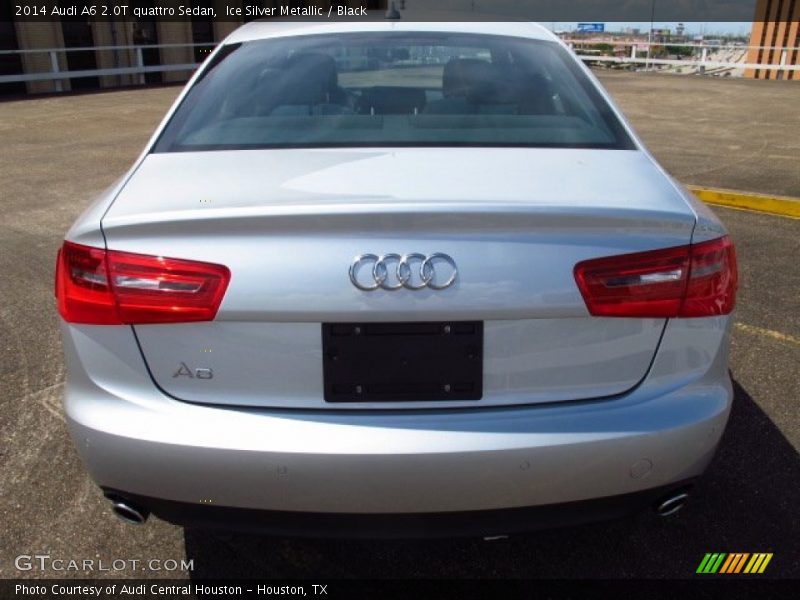 Ice Silver Metallic / Black 2014 Audi A6 2.0T quattro Sedan