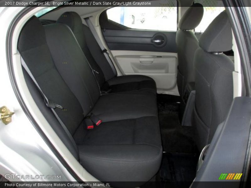 Bright Silver Metallic / Dark Slate Gray/Light Graystone 2007 Dodge Charger SE