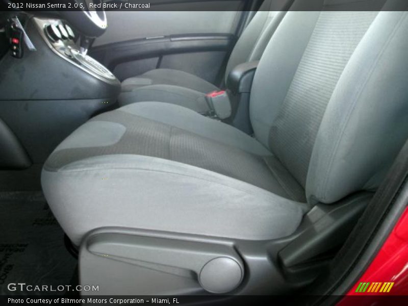 Red Brick / Charcoal 2012 Nissan Sentra 2.0 S