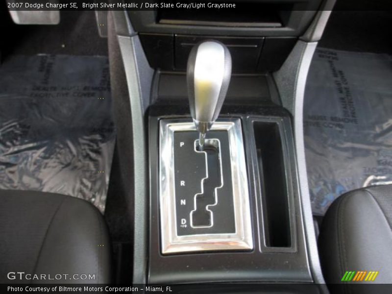 Bright Silver Metallic / Dark Slate Gray/Light Graystone 2007 Dodge Charger SE