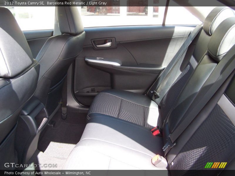 Barcelona Red Metallic / Light Gray 2012 Toyota Camry SE