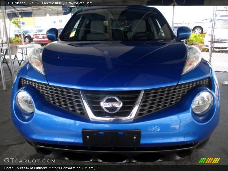 Electric Blue / Gray/Silver Trim 2011 Nissan Juke SV