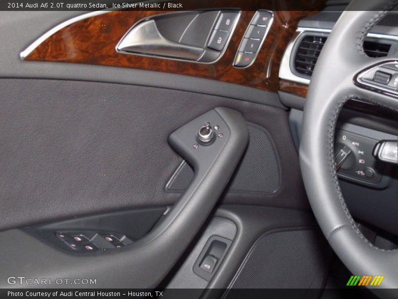 Ice Silver Metallic / Black 2014 Audi A6 2.0T quattro Sedan