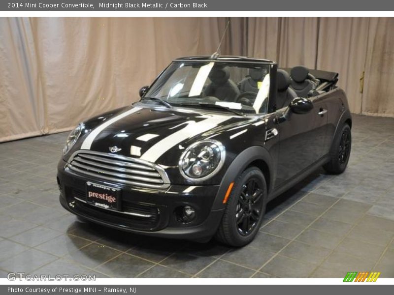 Midnight Black Metallic / Carbon Black 2014 Mini Cooper Convertible