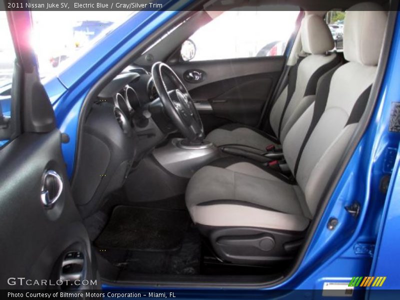 Electric Blue / Gray/Silver Trim 2011 Nissan Juke SV