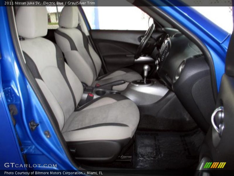Electric Blue / Gray/Silver Trim 2011 Nissan Juke SV