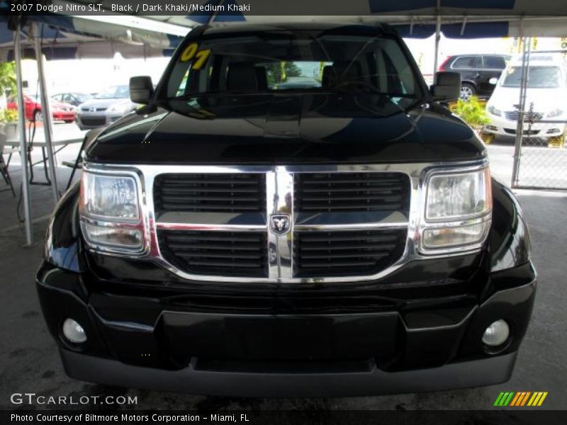 Black / Dark Khaki/Medium Khaki 2007 Dodge Nitro SLT