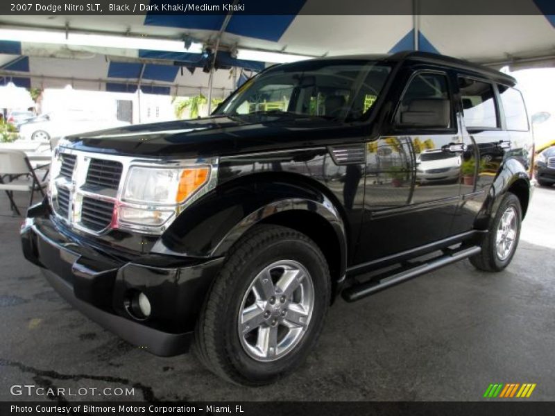 Black / Dark Khaki/Medium Khaki 2007 Dodge Nitro SLT