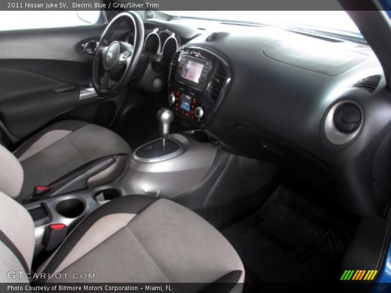 Electric Blue / Gray/Silver Trim 2011 Nissan Juke SV