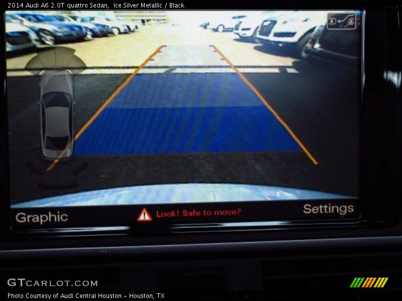 Ice Silver Metallic / Black 2014 Audi A6 2.0T quattro Sedan