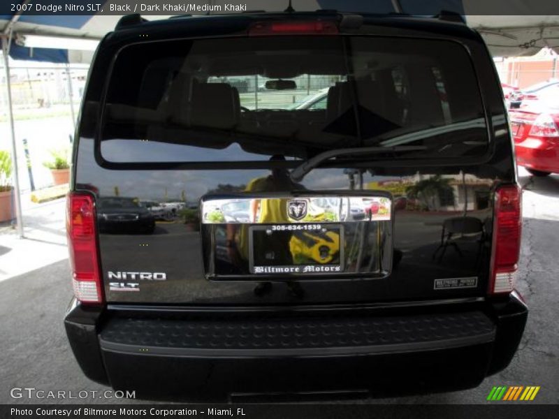 Black / Dark Khaki/Medium Khaki 2007 Dodge Nitro SLT