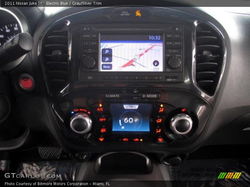 Electric Blue / Gray/Silver Trim 2011 Nissan Juke SV