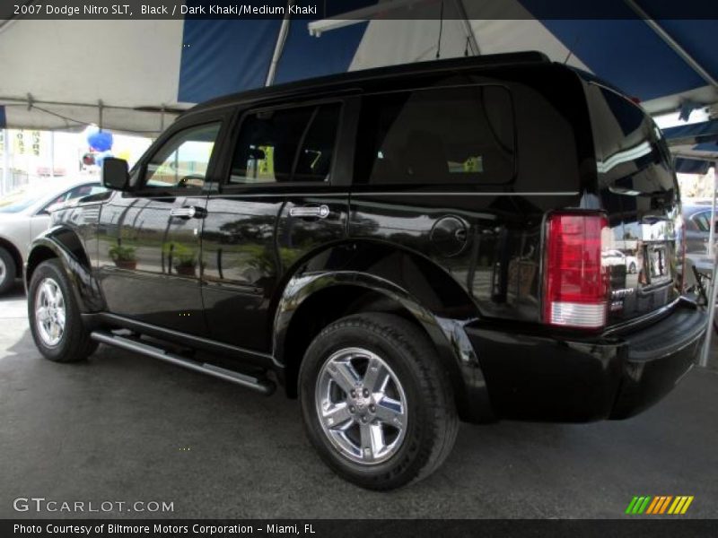 Black / Dark Khaki/Medium Khaki 2007 Dodge Nitro SLT